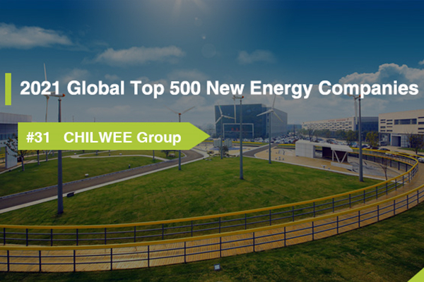 „Chilwee Group“ vėl pateko į 500 geriausių pasaulio naujų energetikos įmonių sąrašą